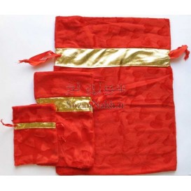 کیسه مخمل با  نقش قلب کیسه مخمل با  نقش قلب