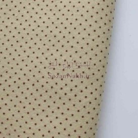 نمد 2 میل خالدار ریز- کرم با خال قهوه ای