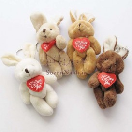 عروسک خرگوش I Love U