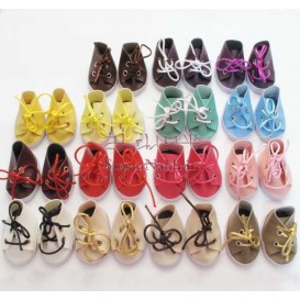 کفش عروسک چرمی لژدار