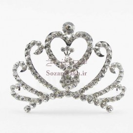تاج عروسک طرح طاووس