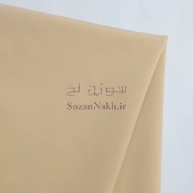 پارچه لاکرا ضخیم کرم گلبهی
