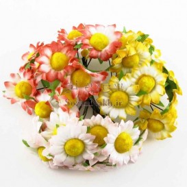 گل بابونه پارچه ای