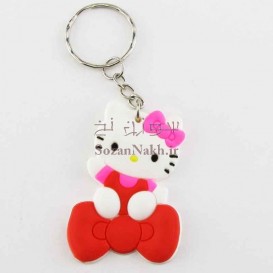 جاکلیدی کیتی ژله ای پاپیون قرمز