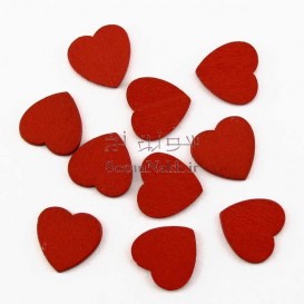 قلب چوبی کوچک