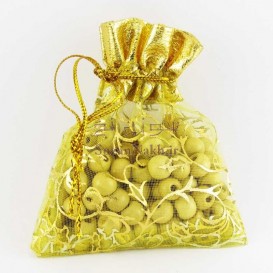 کیسه توری طرح برگ پیچ