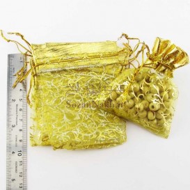 کیسه توری طرح برگ پیچ