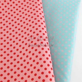 پارچه نخی خالدار _ کد 322