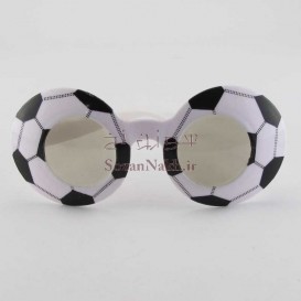 عینک پلاستیکی عروسکی فوتبالی