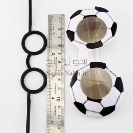 عینک پلاستیکی عروسکی فوتبالی