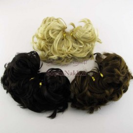 موی عروسک 5 سانتی حالت دار با تراکم بالا (موی پسر)