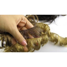 موی عروسک 5 سانتی حالت دار (موی پسر)