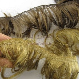 موی عروسک 5 سانتی حالت دار (موی پسر)