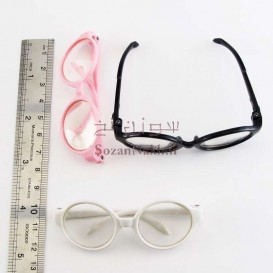 عینک کوچک عروسک فریم گرد
