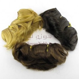 موی عروسک 5 سانتی حالت دار سری H