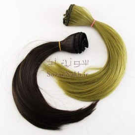 موی عروسک پایین حالتدار 25 سانتی Yuan (یوان)