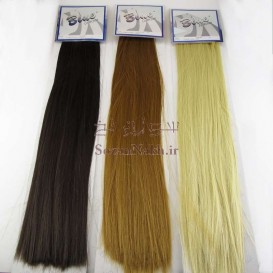 موی عروسک صاف 50 سانتی Blue