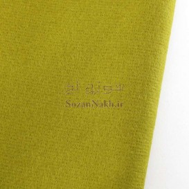 نمد طرح بافت _ سبز مایل به خردلی