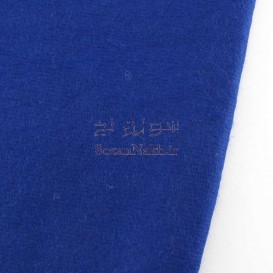 نمد طرح بافت _ آبی کاربنی