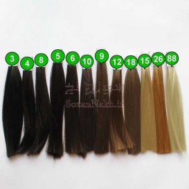 موی عروسک حالت دار 3 سانتی (موی پسر) (مارک گیسو)