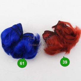 موی عروسک حالت دار 3 سانتی (موی پسر) (مارک گیسو)