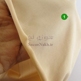 پارچه لاکرا ضخیم کرم گرماژ بالا