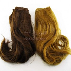موی عروسک پایین حالت دار پوش 25 سانتی