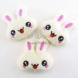 صورتک خرگوش لپ گلی