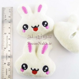 صورتک خرگوش لپ گلی