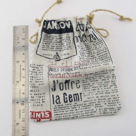 کیسه نخی طرح روزنامه