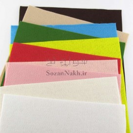 نمد کاغذی گنجینه معزز _ پکیج ده رنگ