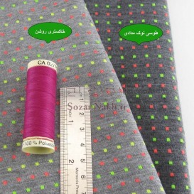 پارچه تریکو خالدار
