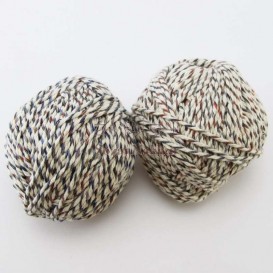 کلاف ریسمان نخ پنبه تزیینی سه رنگ