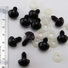 چشم عروسک پیچی سایز 14 با بست (واشر)