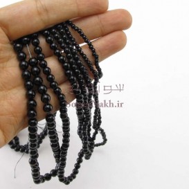 مهره پلاستیکی ساده مشکی