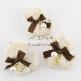 اپلیکه گربه پشمالو