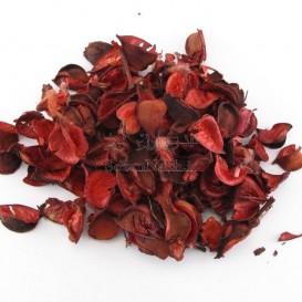 گل خشک قرمز