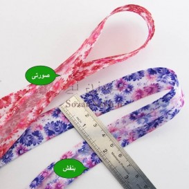 نوار اریب 2 سانتی گل درشت