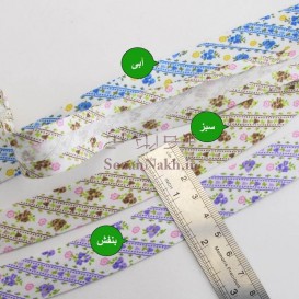 نوار اریب 2 سانتی گل ریز