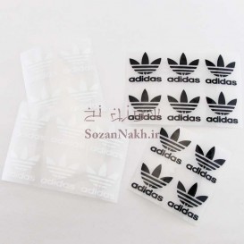 برچسب اتویی آدیداس طرح گل (Adidas) _ کد 108