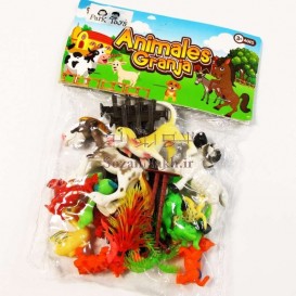 پکیج فیگور حیوانات مزرعه Granja