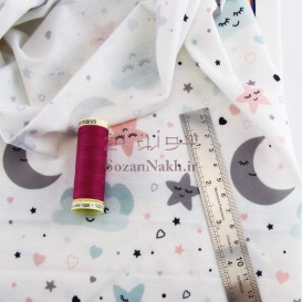 پارچه تریکو ماه و ستاره