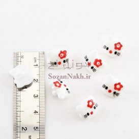 دکمه پایه دار طرح کیتی _ کد 216