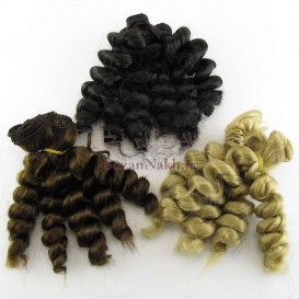 موی عروسک فر تلفنی 15 سانتی (مارک گیسو)