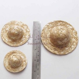 استوک _ کلاه حصیری تزیینی