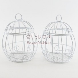 قفس کوچک سفید