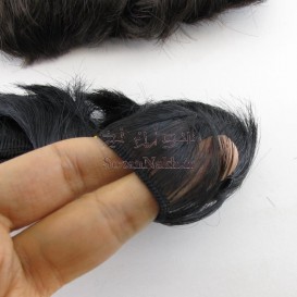 موی عروسک حالت دار 3 سانتی (بست طلایی)