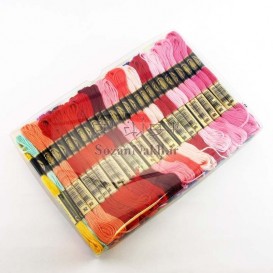 پکیج نخ گلدوزی و کوبلن پنگوئن 100 رنگ