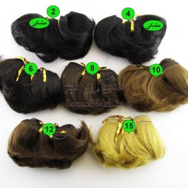 موی عروسک Best پسرانه 5 سانتی حالت دار