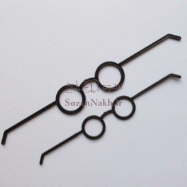 عینک عروسک پلاستیکی سایز کوچک